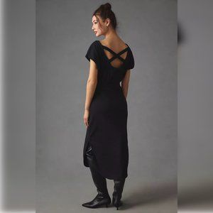 Daily Practice by Anthropologie Dolman-Sleeved Midi Dress